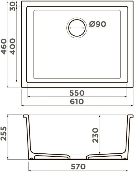 Схема с размерами