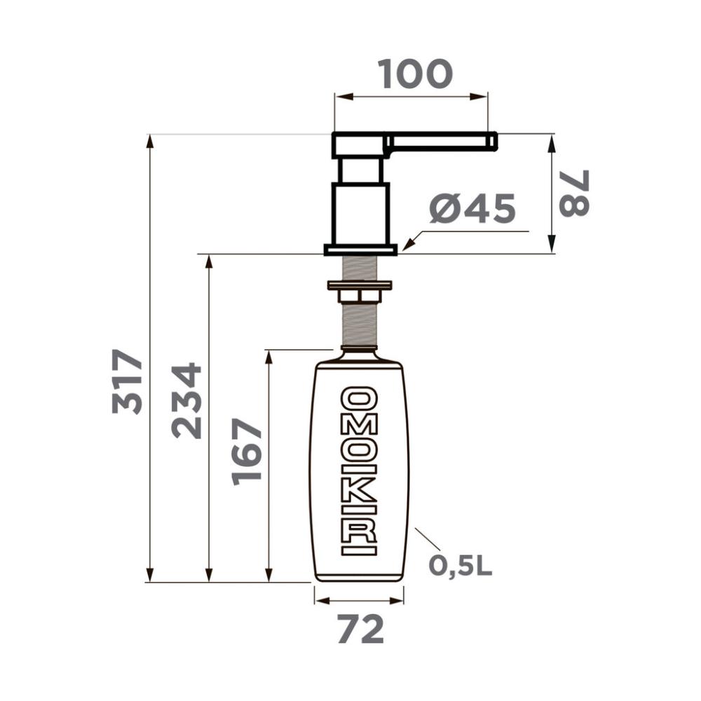 Схема с размерами