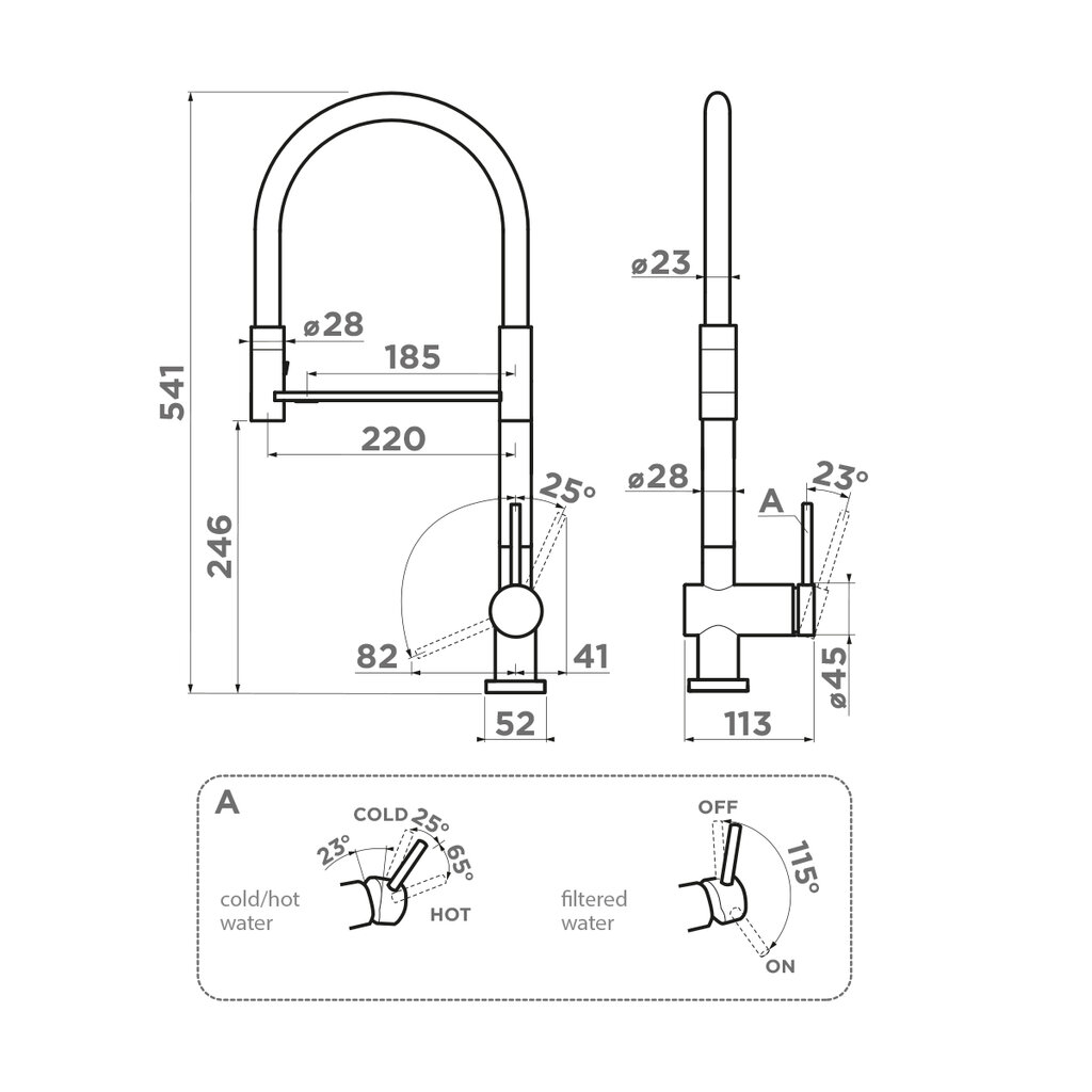 Схема с размерами