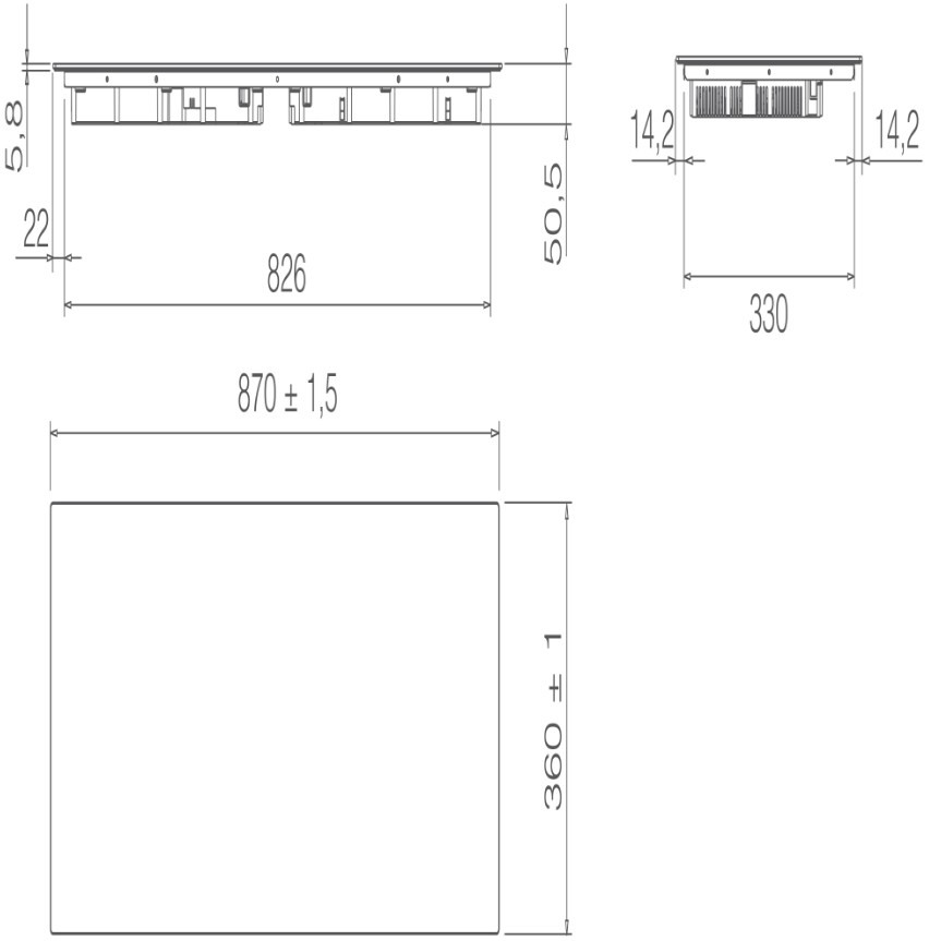Схема с размерами