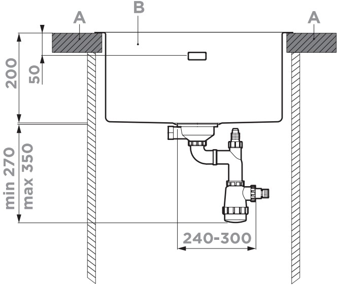 Схема с размерами