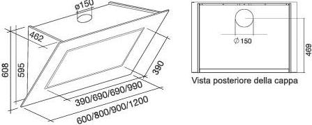 Схема с размерами