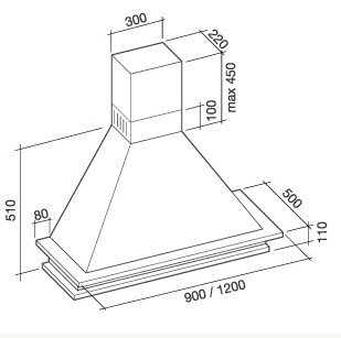 Схема с размерами