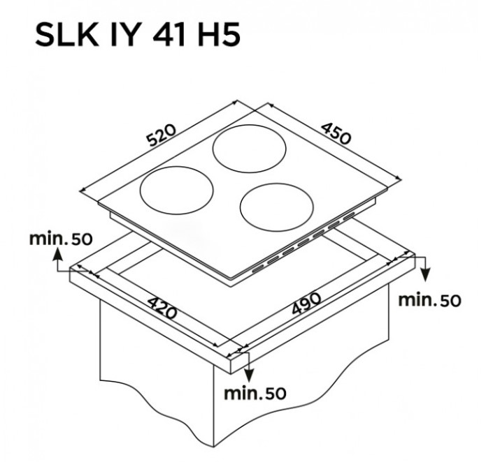 Схема с размерами