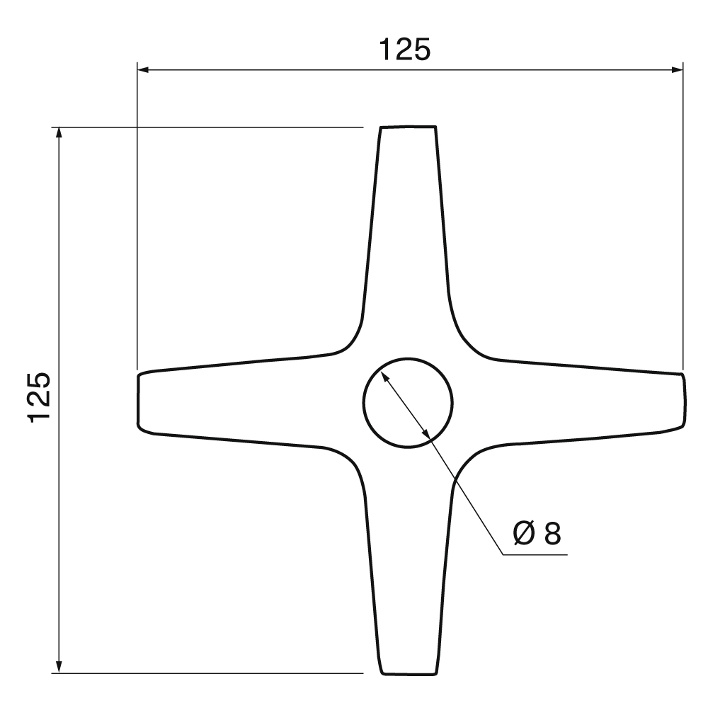 Схема с размерами