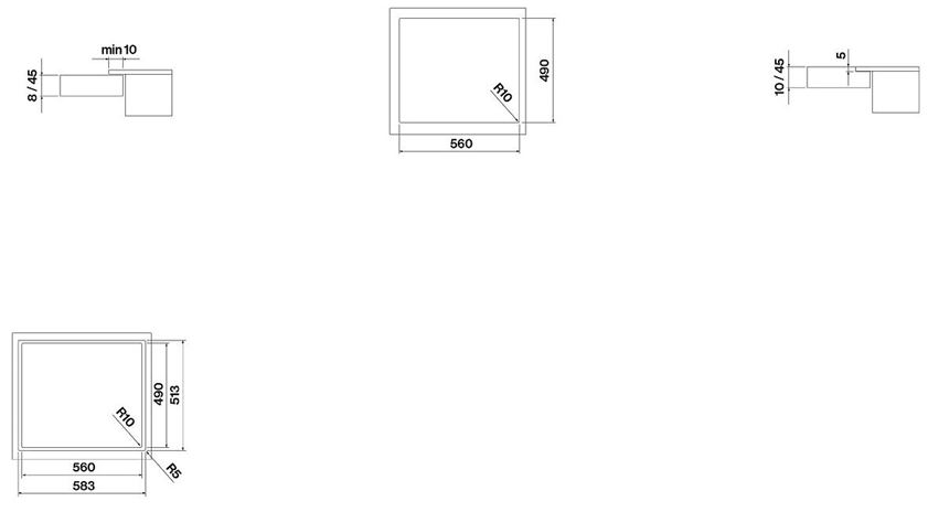 Схема с размерами