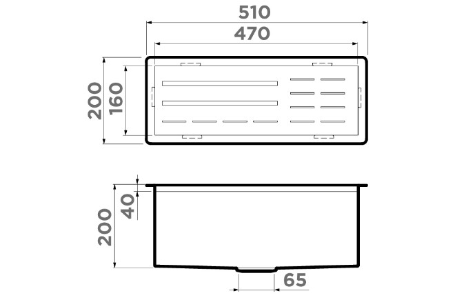 Схема с размерами