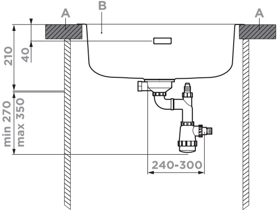 Схема с размерами