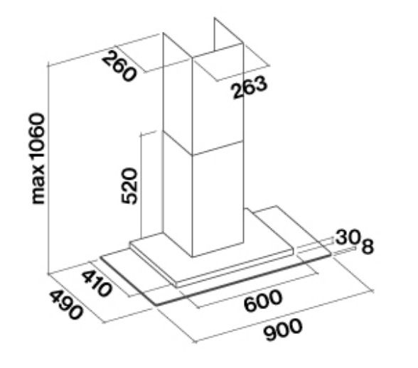Схема с размерами