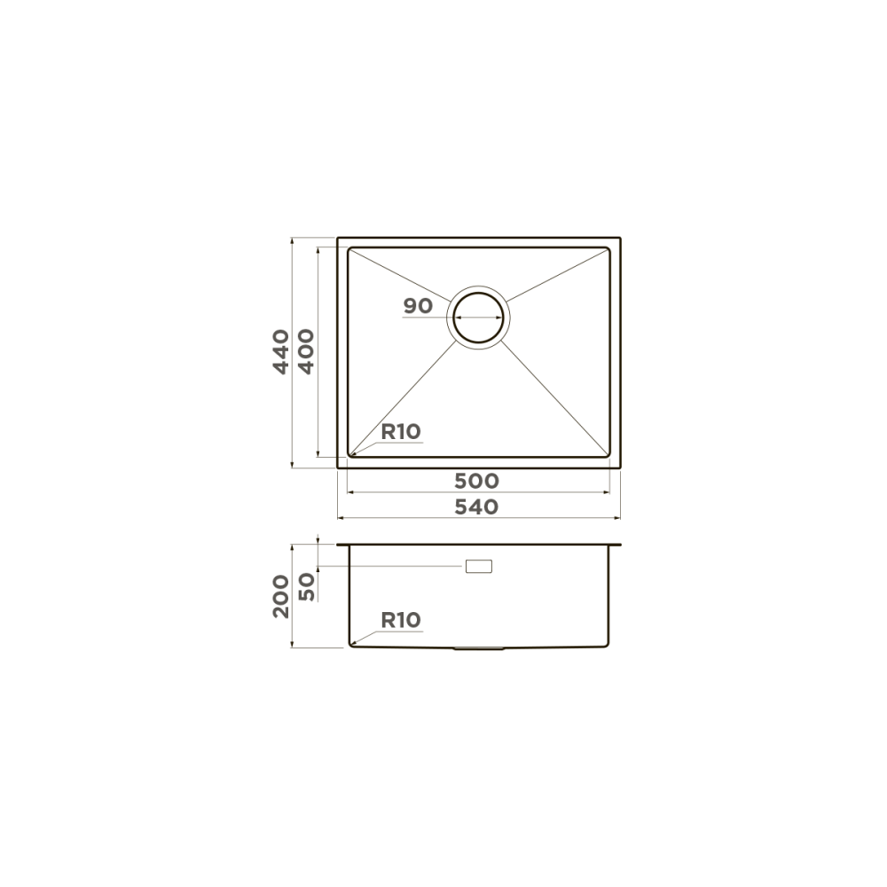 Схема с размерами
