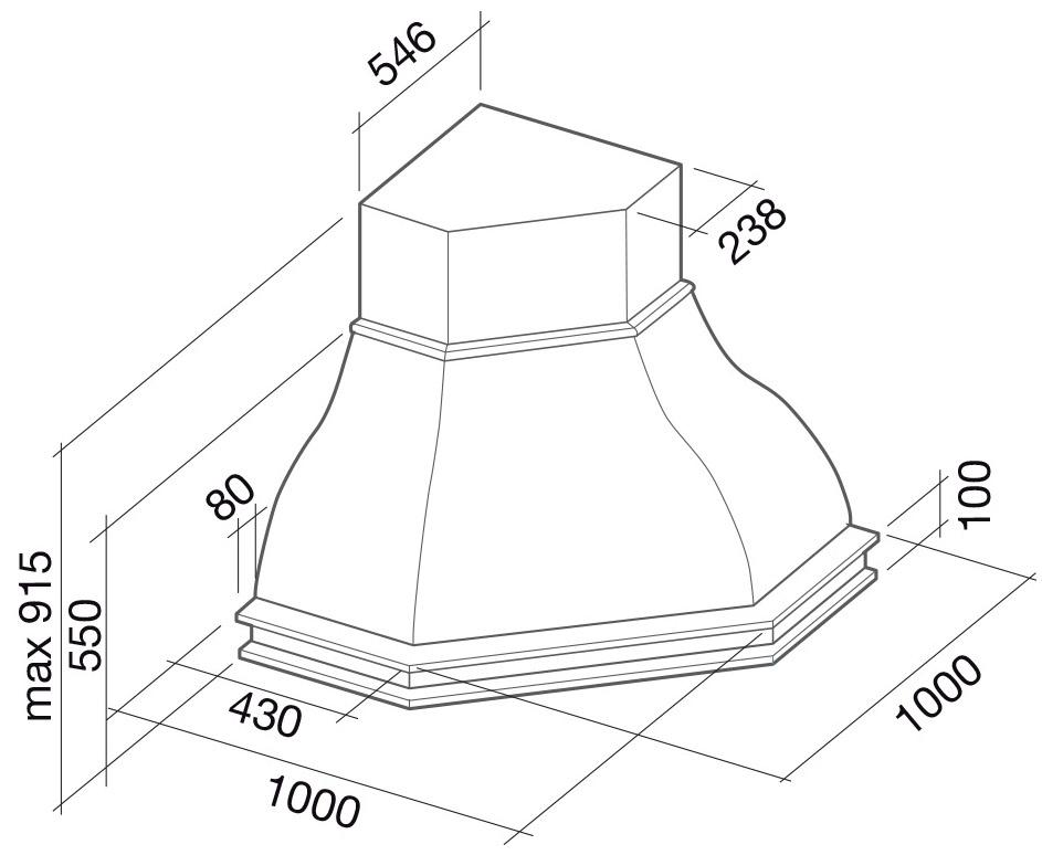 Схема с размерами
