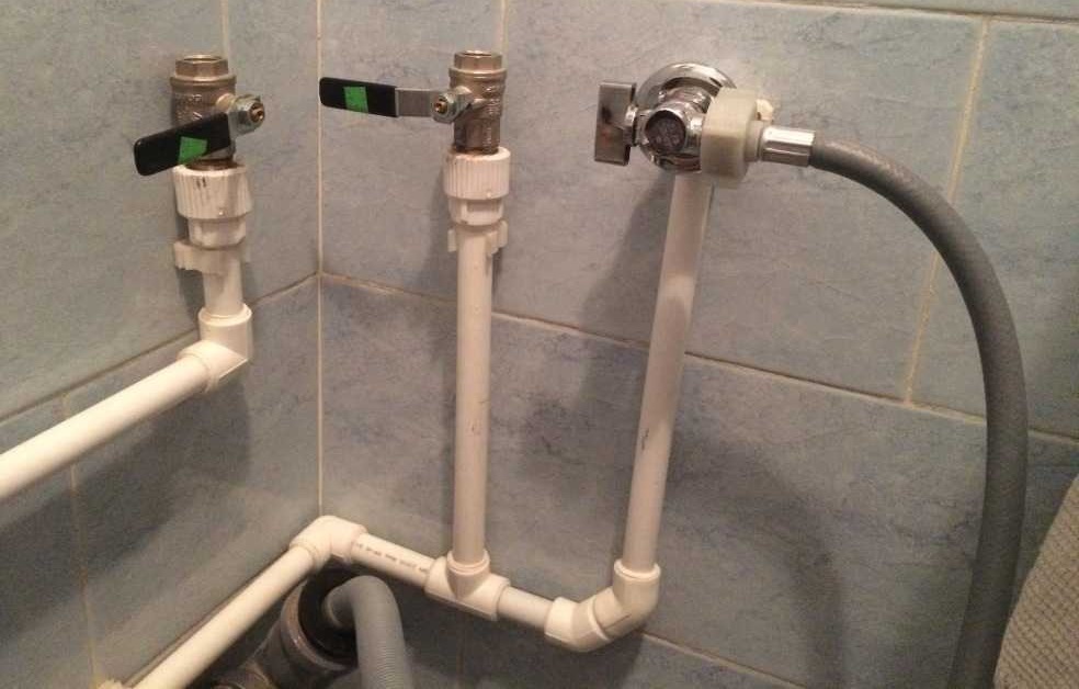 Как подсоединить стиральную машину к водопроводу