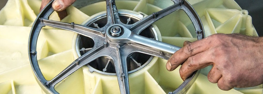 Как снять шкив с барабана? 