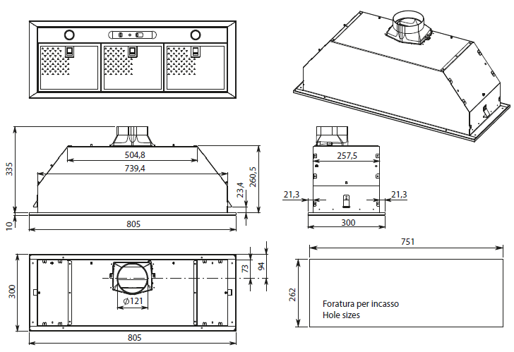 Как установить вытяжку Falmec