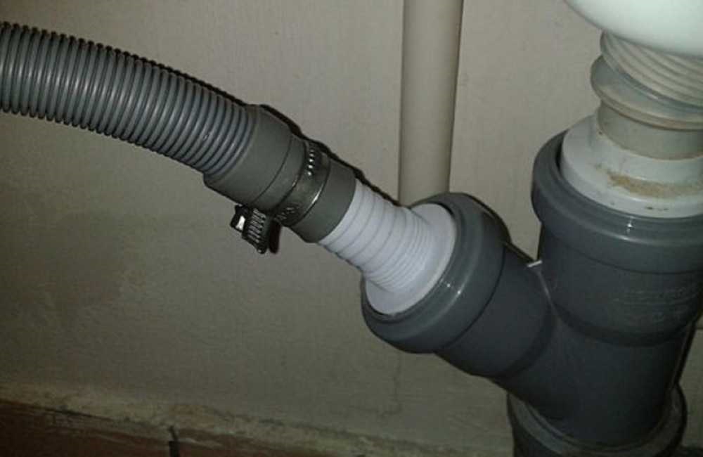 Как установить слив для стиральной машины