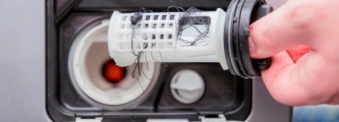 Как снять фильтр на стиральной машине? 