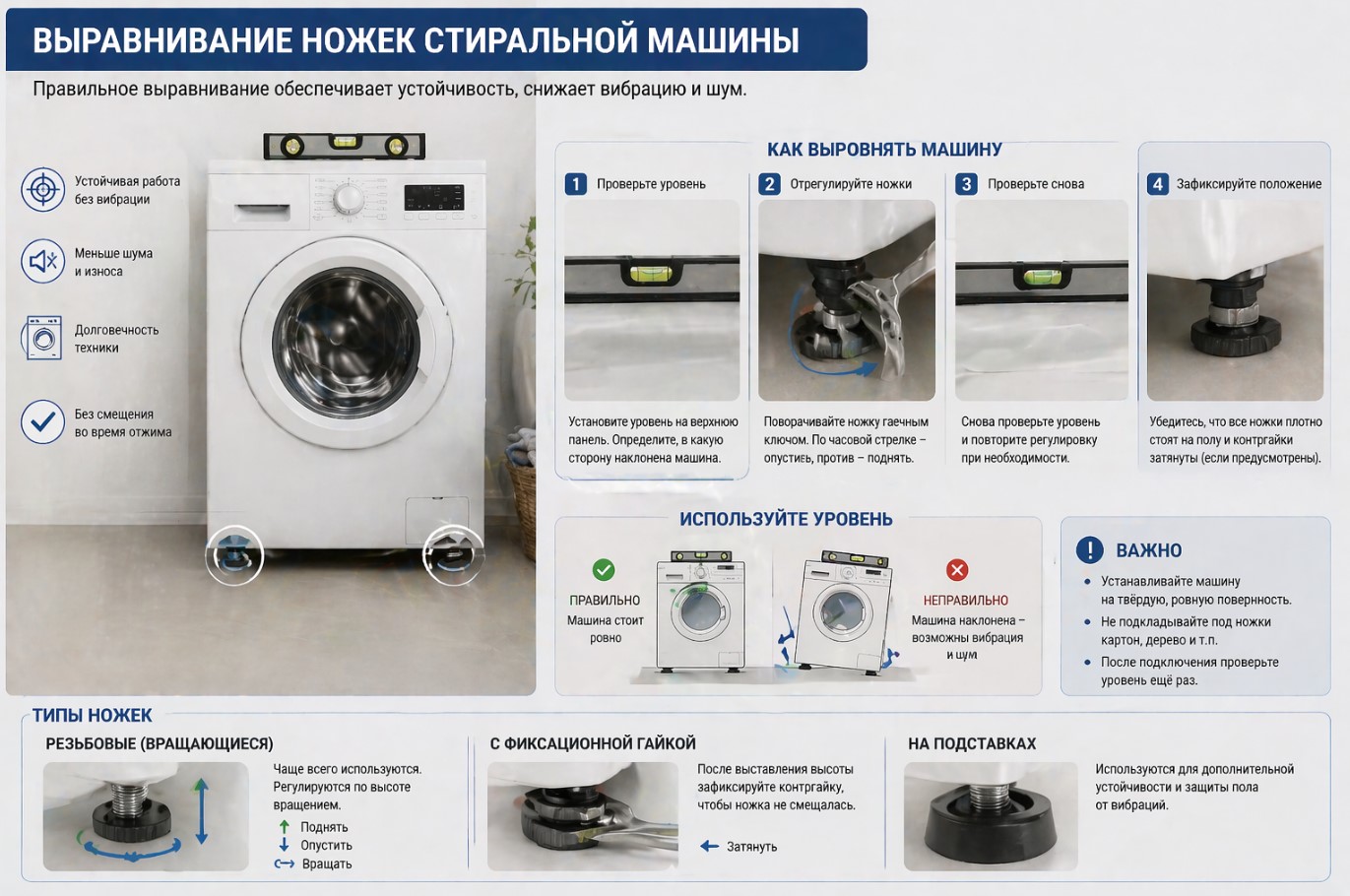 Почему стиральная машина прыгает при отжиме и как решить эту проблему Почему стиральная машина прыгает при отжиме и как решить эту проблему