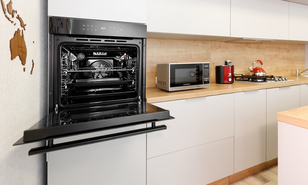 Как настроить часы на духовом шкафу Maunfeld 