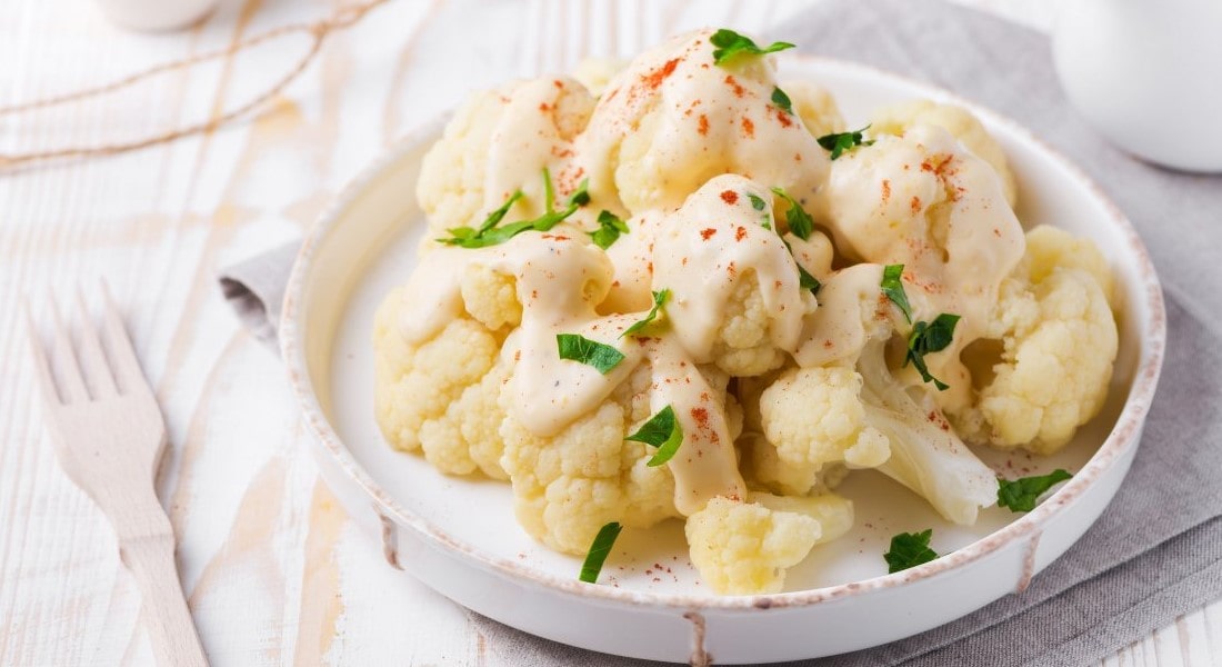 Цветная капуста на пару