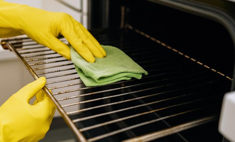 Как помыть духовой шкаф