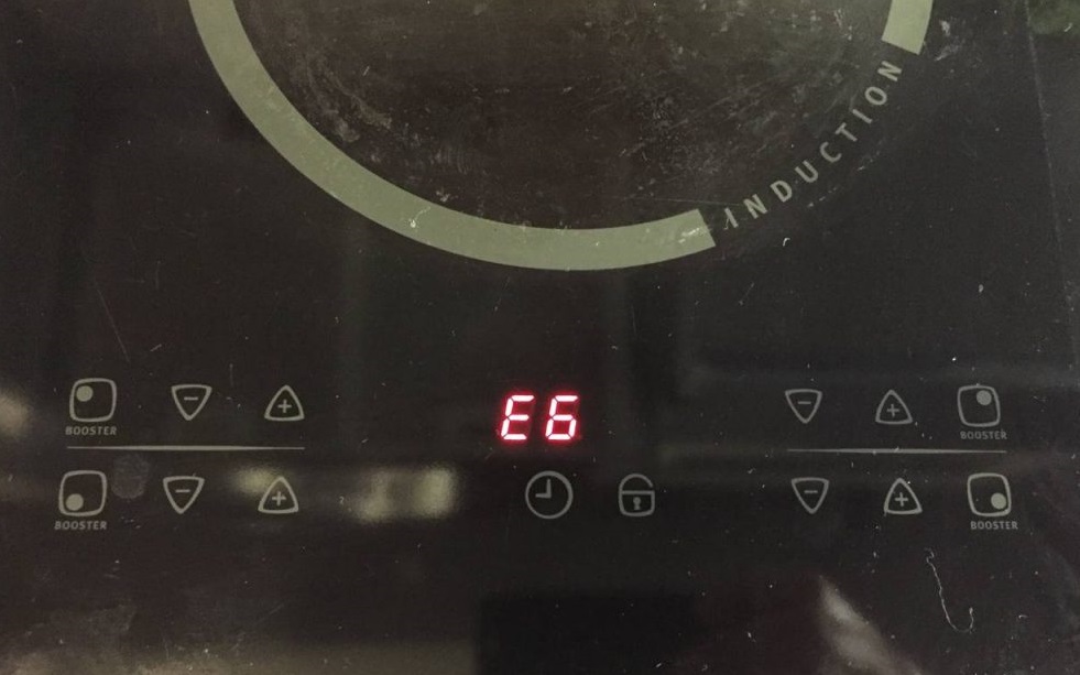 Ошибка E5 и E6 на варочной панели Gorenje