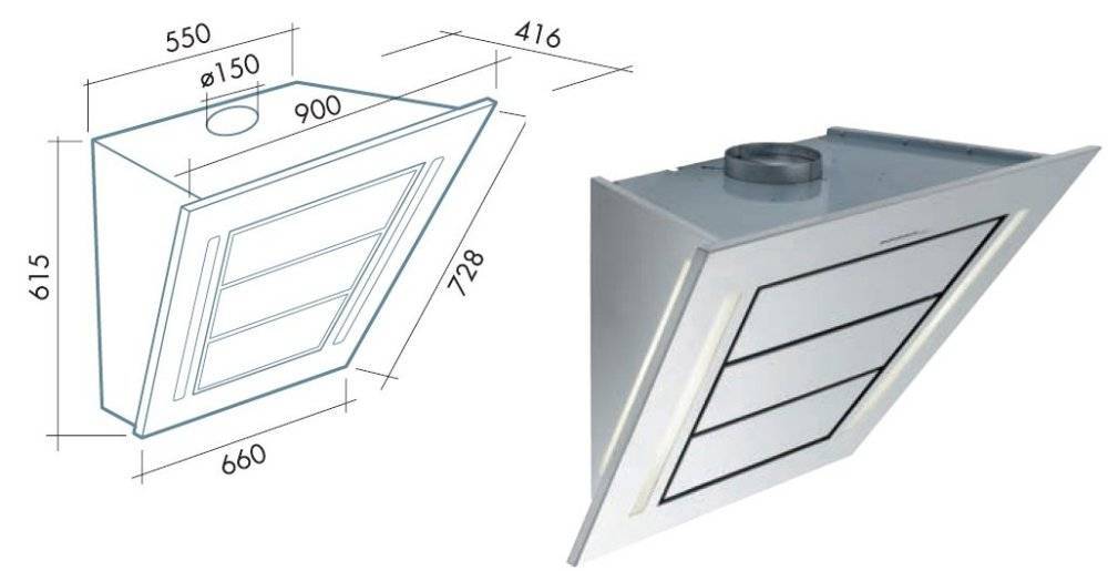 Как установить вытяжку Falmec