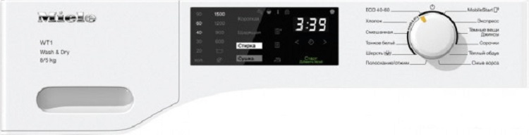 Обзор стирально-сушильной машины Miele WTD160WCS