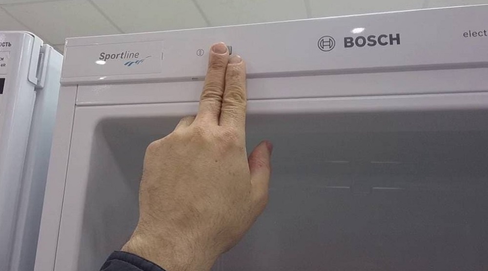 Как настроить температуру в холодильнике Bosch 