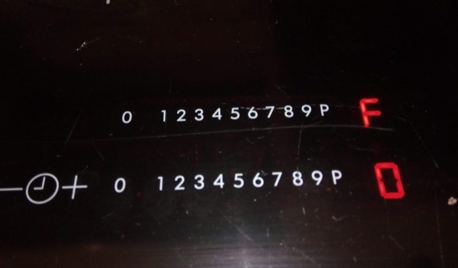 Ошибки плиты Gorenje 