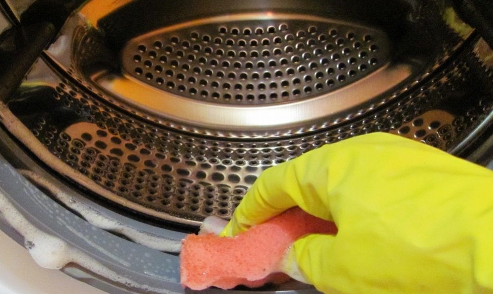 Очистка стиральной машины от плесени