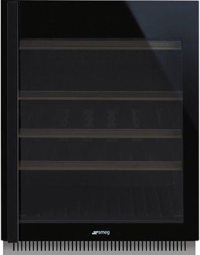 Встраиваемый винный холодильник Smeg CVI638RN3 Встраиваемый винный холодильник Smeg CVI638RN3 фото