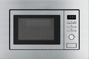 Встраиваемая микроволновая печь Smeg FMI020X фото