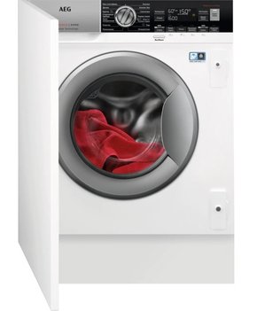 Встраиваемая стирально-сушильная машина AEG L8WBE68SRI Встраиваемая стирально-сушильная машина AEG L8WBE68SRI фото