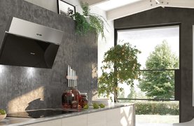 Как работает наклонная вытяжка Faber Как работает наклонная вытяжка Faber