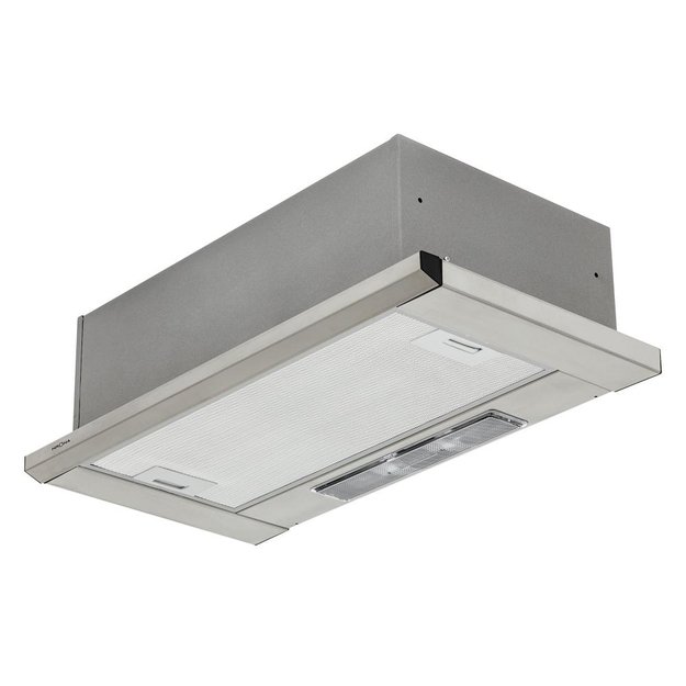 Встраиваемая вытяжка KRONA Kamilla slim 600 inox/inox (2 мотора) (preview 2)