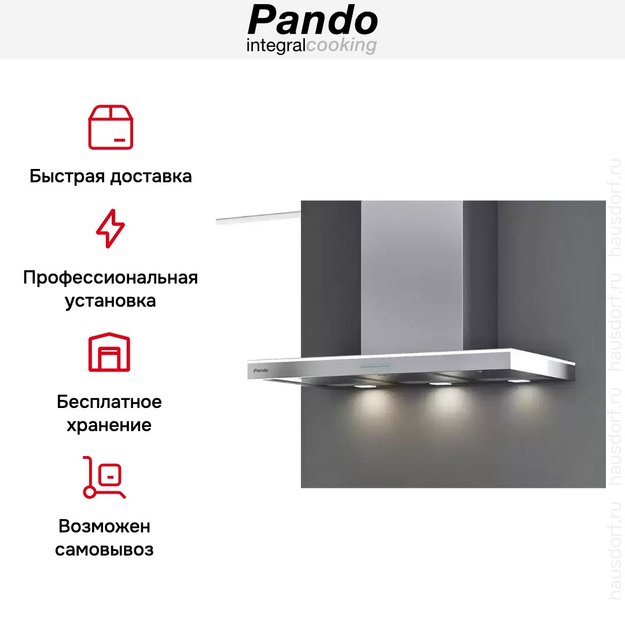 Вытяжка Pando P-417/90 IX V.850 SEC (preview 9)