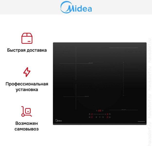 Варочная панель индукционная Midea MIH65783F (preview 11)