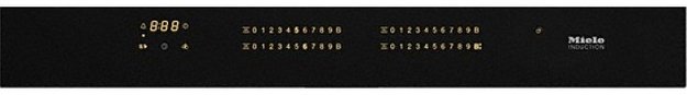 Индукционная панель конфорок с сенсорным управлением Miele KM7617 FX (preview 2)