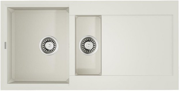 Мойка Omoikiri SAKAIME 100-2-WH (фото 1) Мойка Omoikiri SAKAIME 100-2-WH (preview 1)