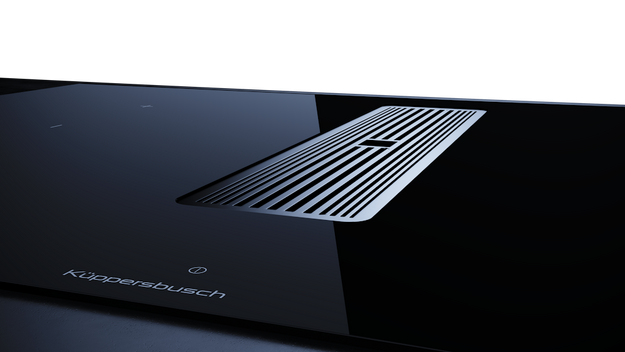 Индукционная варочная панель с вытяжкой Kuppersbusch KMI 8350.0 SR Silver Chrome (preview 5)