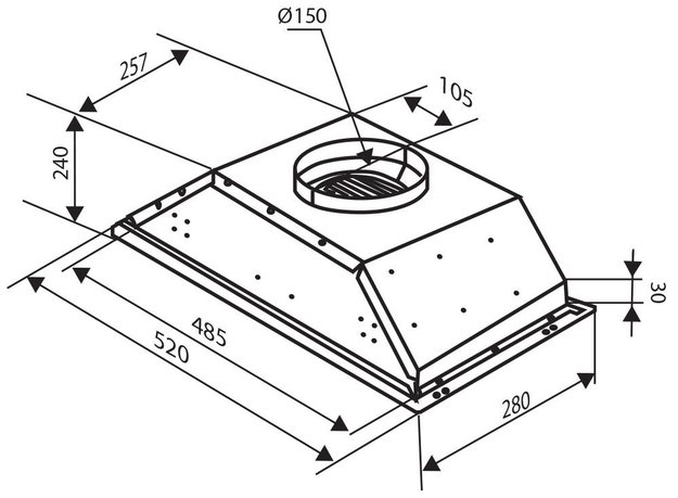 Вытяжка Zigmund Shtain K 010.5 S (preview 2)