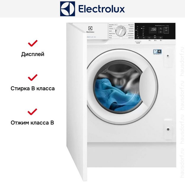 Встраиваемая стиральная машина Electrolux EWN7F447WI (preview 3)