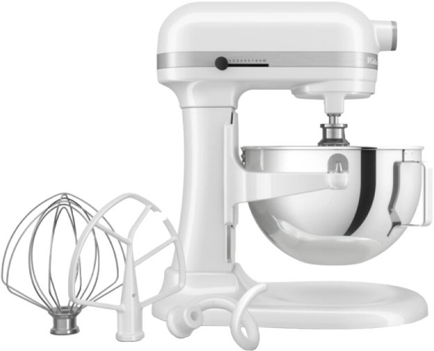Миксер профессиональный KitchenAid Heavy Duty 5KSM55SXXEWH (preview 4)