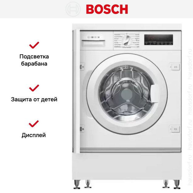 Встраиваемая стиральная машина Bosch WIW 28443 (preview 6)