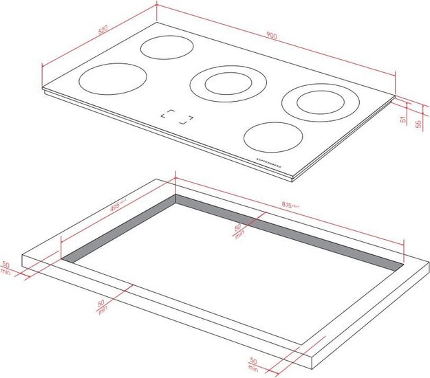 Варочная панель Kuppersberg ECS 902 (preview 5)