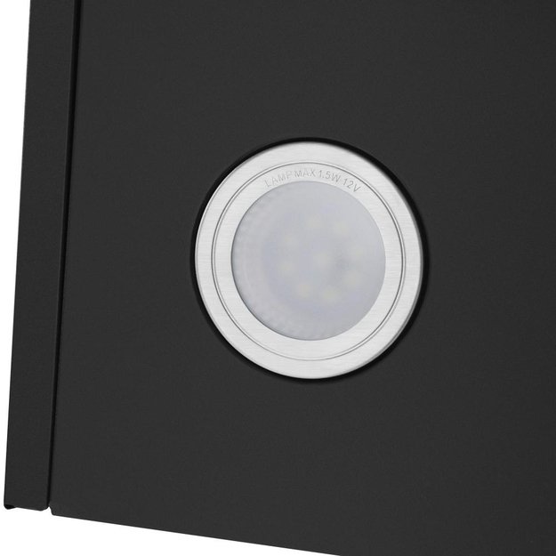 Кухонная вытяжка MAUNFELD Moon 60 черный\вставка сатин (preview 9)