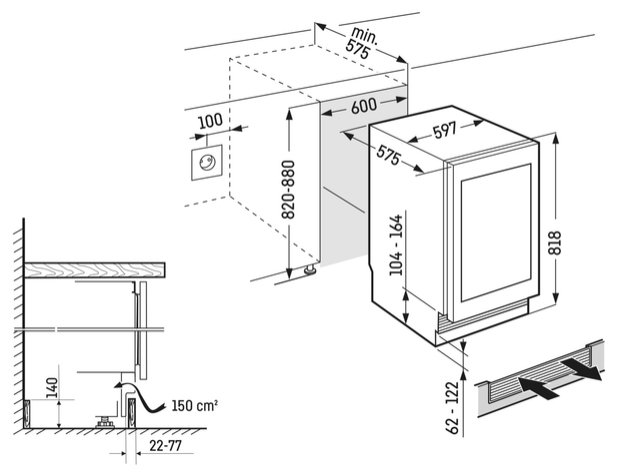 Встраиваемый винный шкаф Liebherr UWgb 3631 Vinidor (preview 5)