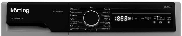 Отдельностоящая стиральная машина с паром Korting KWM 58LS1297 S (preview 2)