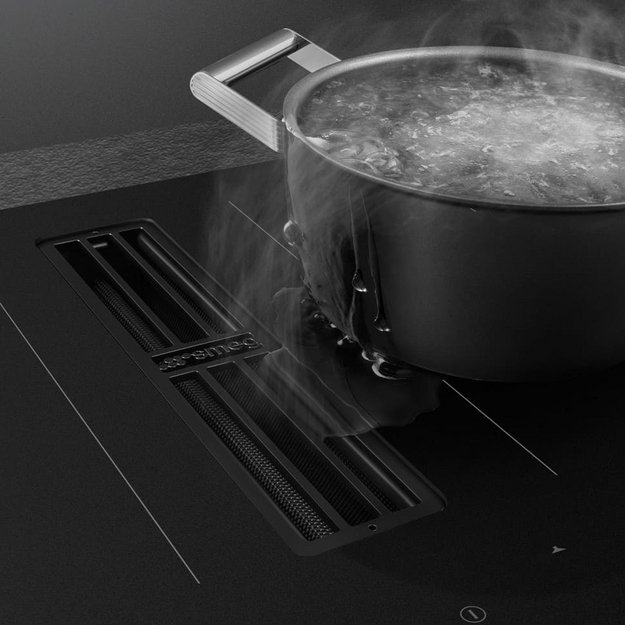 Варочная панель со встроенной вытяжкой Smeg HOBD382N2 (preview 8)