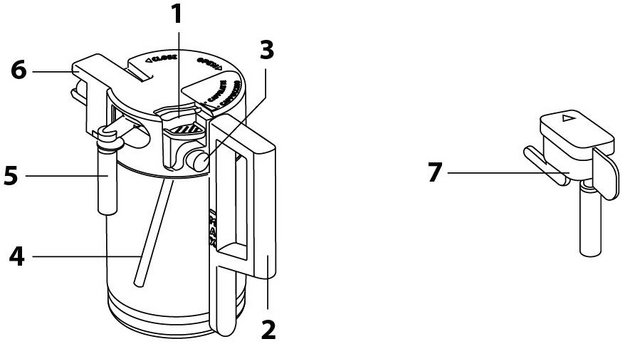 Встраиваемая кофемашина Lofra DolceVita 60 YBRBI66T BRONZE (preview 5)